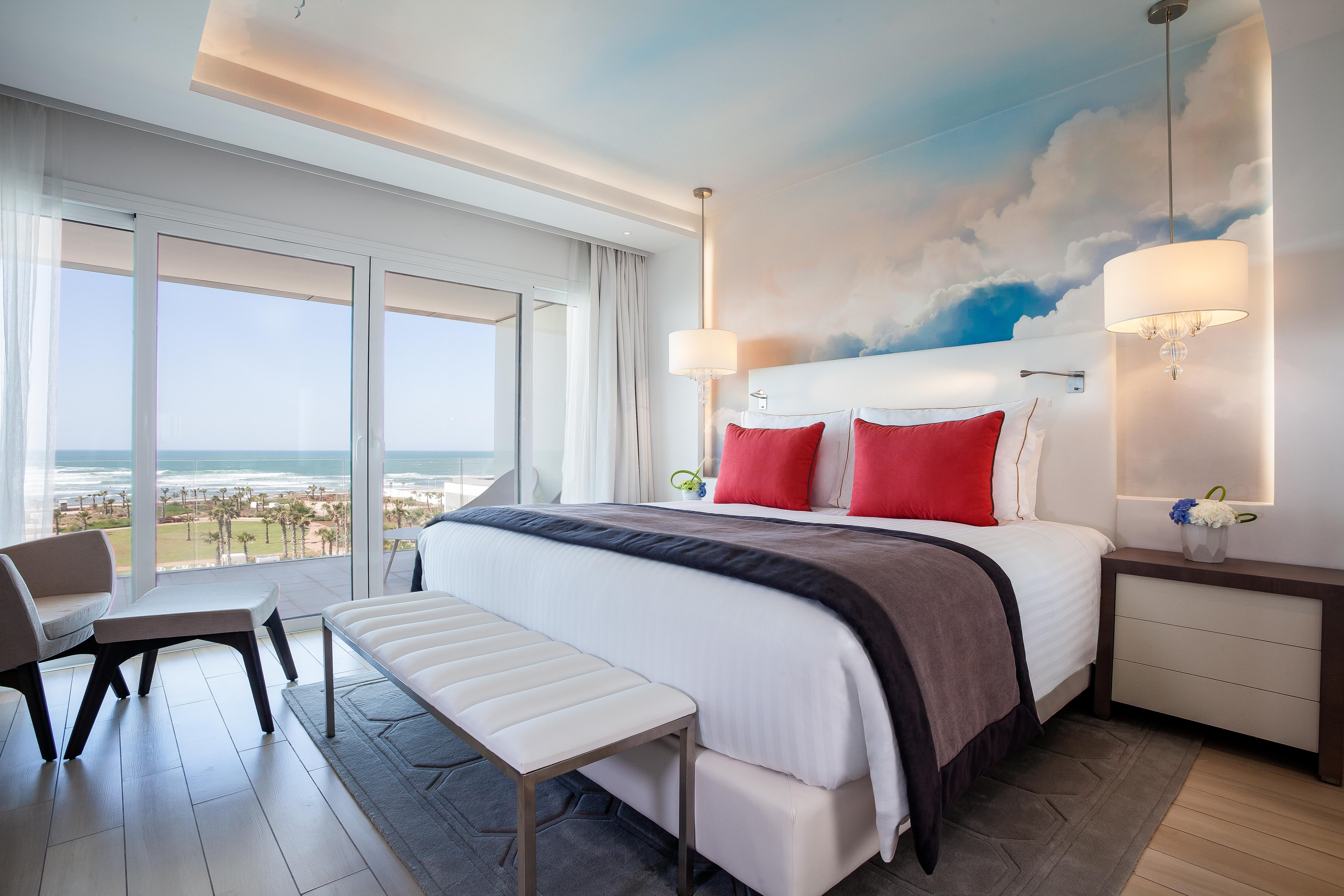 فندق The View بوزنيقة المظهر الخارجي الصورة A bedroom at The Pearl